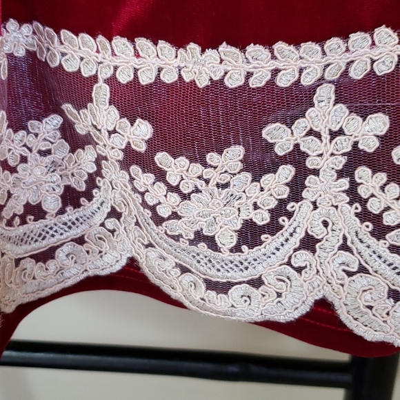 Wedding or Special Occasion Velvet & Lace Dresses - Picture 3 of 5